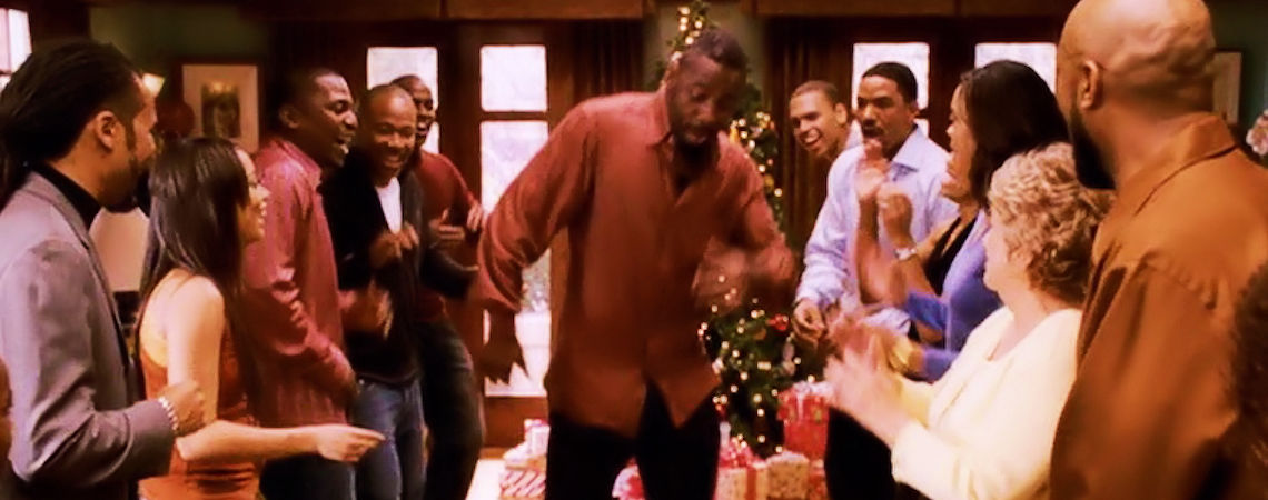 Idris Elba in the Dance Line | "This Christmas" (2007)