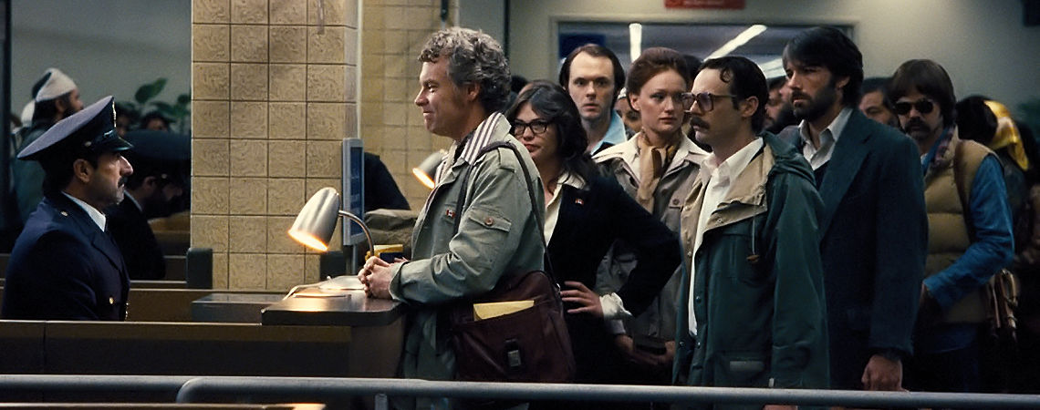Ben Affleck, Tate Donovan, Rory Cochrane, Clea DuVall, Scoot McNairy, Joe Stafford, and Kerry Bishé | "Argo" (2012)