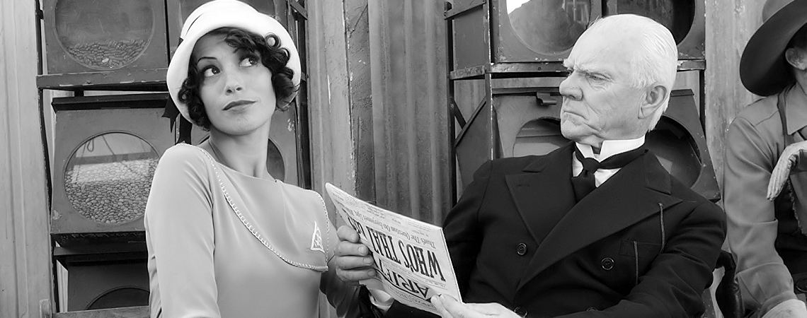 Malcolm McDowell, Bérénice Bejo | "The Artist" (2011) *