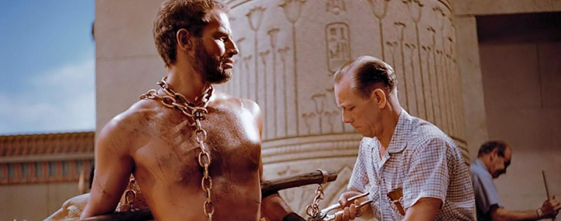 Charlton Heston & Propman | "The Ten Commandments" (1956)