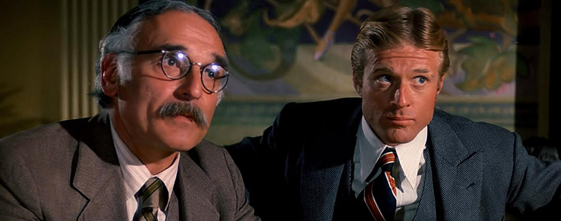 Harold Gould, Robert Redford | "The Sting" (1973)