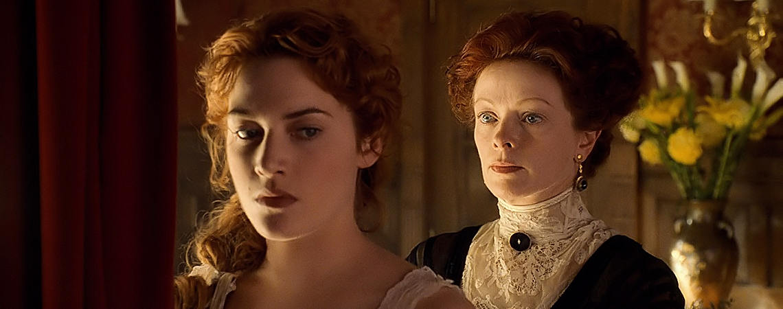 Kate Winslet, Frances Fisher | "Titanic" (1997) *
