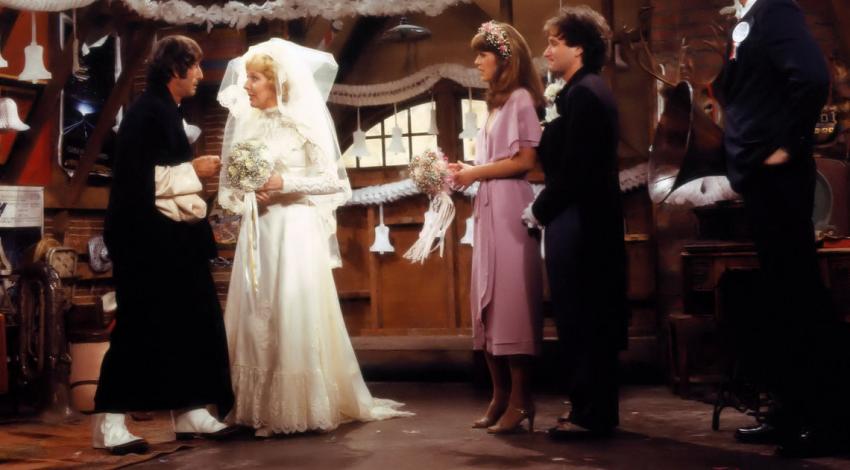 Robert Donner w/Robin Williams, Pam Dauber, Georgia Engle, Jim Staahl | "Mork & Mindy" (1978-1982)