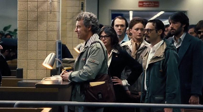 Ben Affleck, Tate Donovan, Rory Cochrane, Clea DuVall, Scoot McNairy, Joe Stafford, and Kerry Bishé | "Argo" (2012)