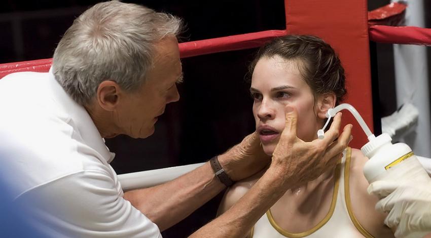 Clint Eastwood, Hilary Swank | "Million Dollar Baby" (2004)
