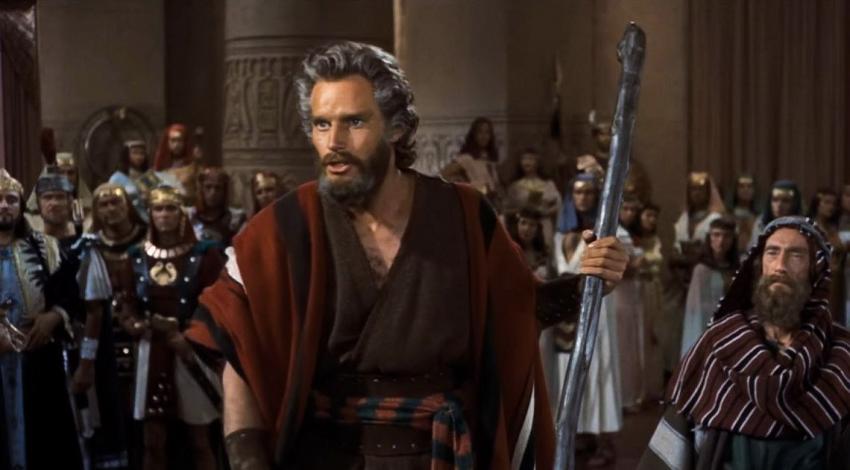 Charlton Heston, John Carradine | "The Ten Commandments" (1956)