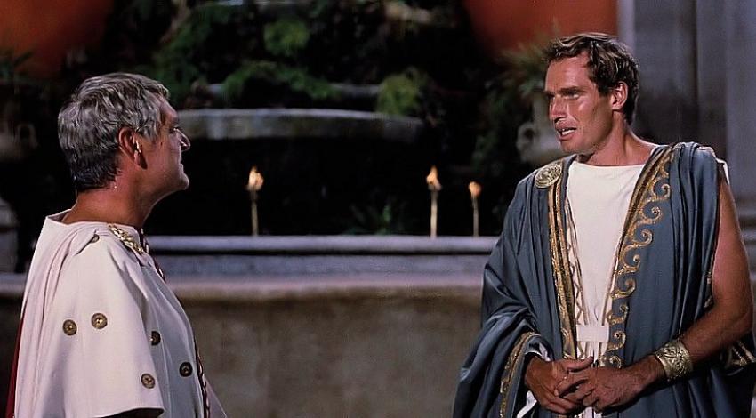 Jack Hawkins, Charlton Heston | "Ben Hur" (1959)
