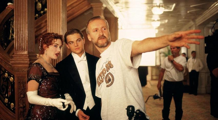 Kate Winslet, Leonardo DiCaprio, James Cameron | "Titanic" (1997) *