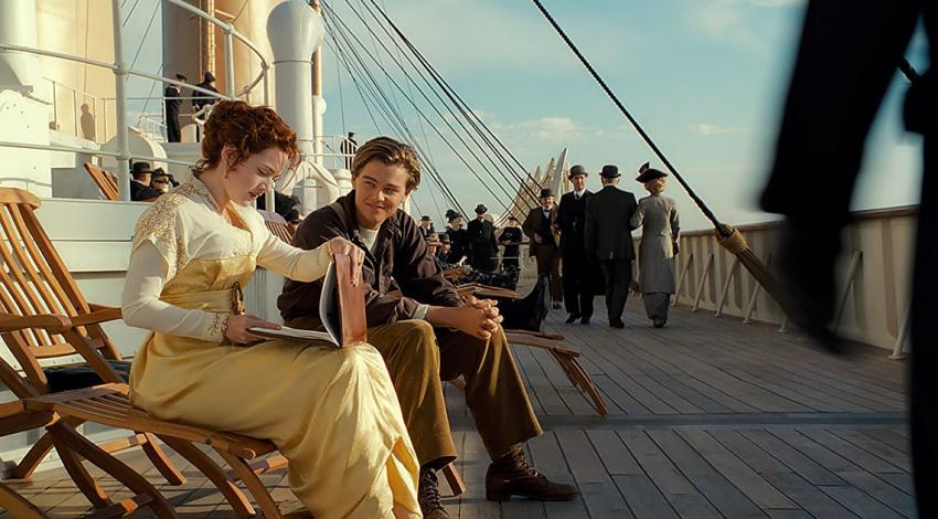 Kate Winslet, Leonardo DiCaprio | "Titanic" (1997) *