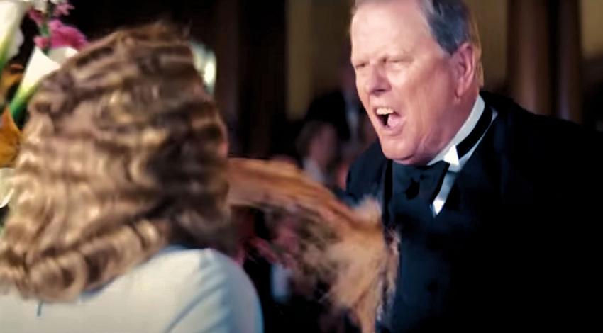 Pat Skipper as William Randolf Hearst w/Margo Robbie | "Babylon" (2022)